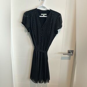 Cleo Petites Polka Dot Dress